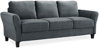 Classic Contemporary Dark Gray Sofa - Milani-4