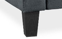 Classic Contemporary Dark Gray Sofa - Milani-7