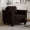 Classic Contemporary Coffee Brown Chair - Westley