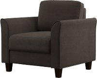 Classic Contemporary Coffee Brown Chair - Westley-3