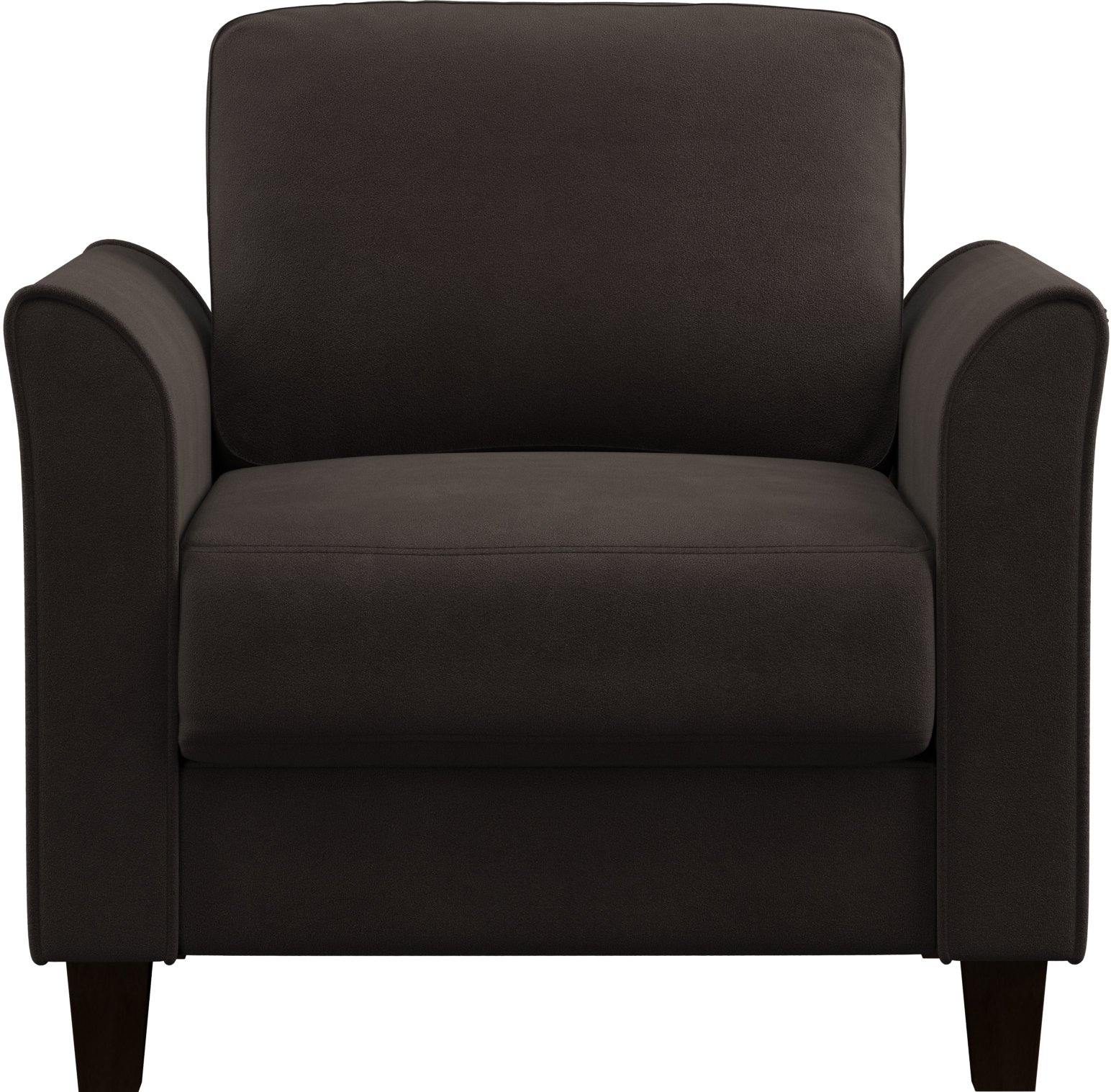 Westley Classic Contemporary Coffee Brown Chair-4