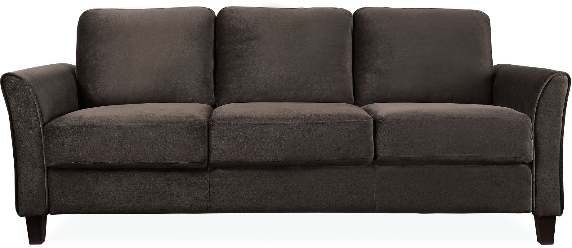 Westley Classic Contemporary Coffee Brown Sofa-1