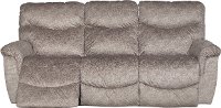 44P-521D143376 Brown Sugar La-Z-Time Full Power with USB Reclining Sofa - James