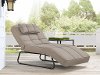 Sand Tan Outdoor Patio Chaise Lounge - Baylands