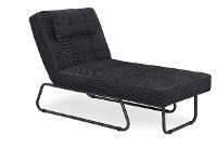 Dark Gray Outdoor Patio Chaise Lounge - Baylands-3