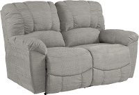 48P537C1408884 Slate Gray Full Power with USB Reclining Loveseat - Hayes