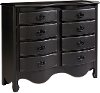 Magnolia Home Black Bureau Dresser - Saddleback
