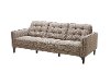 Brown Tweed Mid-Century Modern Sofa - Chantham -1