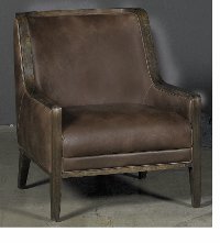 Modern Brown Accent Chair - Chatham