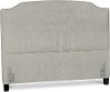 Clearance Gray Classic King Upholstered Headboard - Sofia