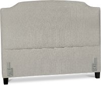 Gray Classic King Upholstered Headboard - Sofia