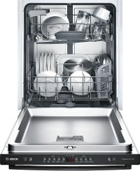 SHX5AV56UC Bosch Ascenta 24 Inch Dishwasher - Black-4