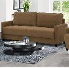 Casual Contemporary Taupe Storage Sofa - Selina