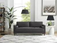 Lawrence Mid Century Modern Dark Gray Sofa