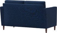 Mid Century Modern Navy Blue Loveseat - Lawrence-4