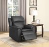 Black Traditional Recliner - Warburton-2
