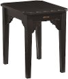 Magnolia Home Furniture Black Bracket End Table