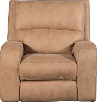 Tan Power Recliner - Megan