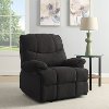 Dark Gray Traditional Recliner - Sharon
