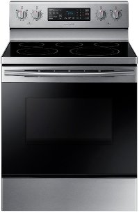 NE59M4320SS Samsung Electric Range with Dual Power Elements - 5.9 cu. ft. Stainless Steel