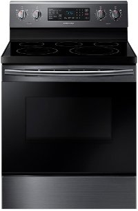 NE59M4320SG Samsung Electric Range with dual power elements - 5.9 cu. ft. Black Stainless Steel