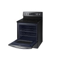 NE59M4320SG Samsung Electric Range with dual power elements - 5.9 cu. ft. Black Stainless Steel-2