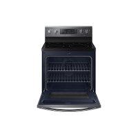 NE59M4320SG Samsung Electric Range with dual power elements - 5.9 cu. ft. Black Stainless Steel-5