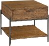 Clearance Medium Brown Mango Wood End Table - Bedford