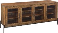 74 Inch Medium Brown TV Stand - Bedford