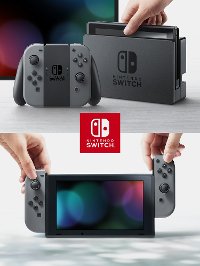 HAC-001 Nintendo Switch Console - Gray Joy-Con Controller-6