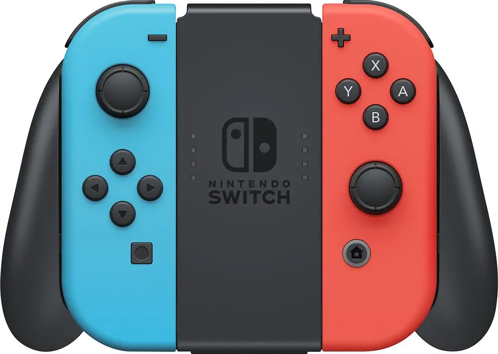 HAC-001 Nintendo Switch Console - Red/Blue Joy-Con Controller-3
