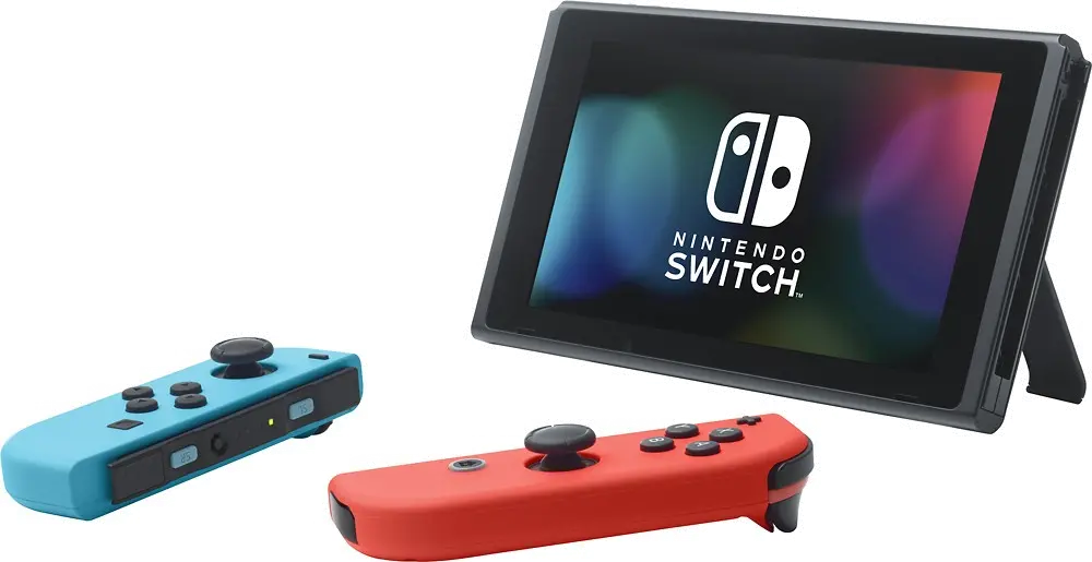 HAC-001 Nintendo Switch Console - Red/Blue Joy-Con Controller-4