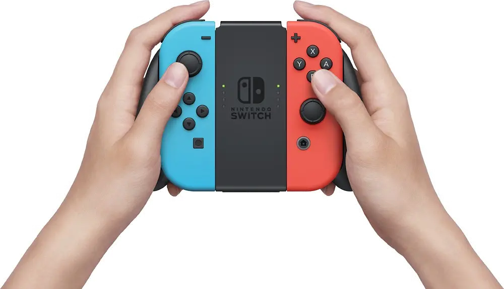 HAC-001 Nintendo Switch Console - Red/Blue Joy-Con Controller-6