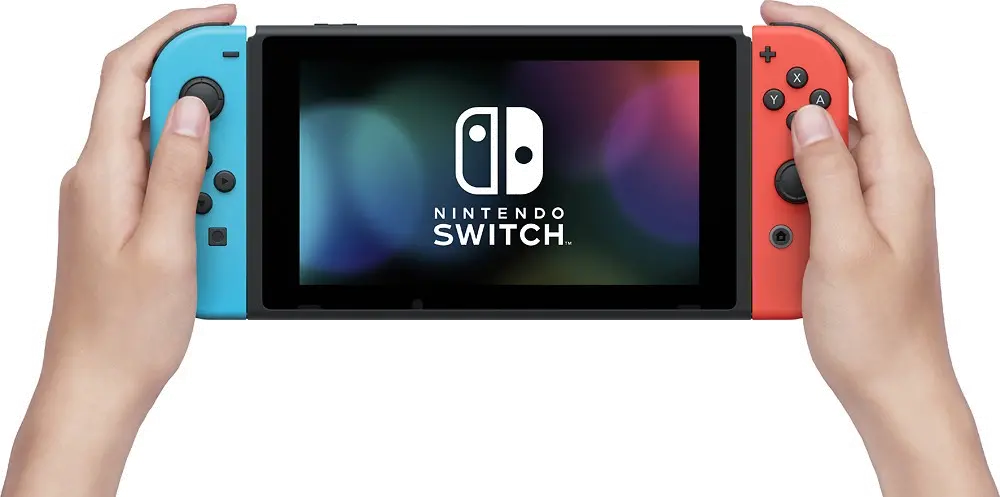 HAC-001 Nintendo Switch Console - Red/Blue Joy-Con Controller-7