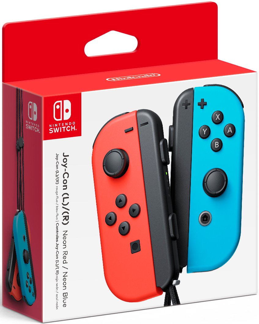 SWI HACAJAEAA Nintendo Switch Joy-Con Controller - Red/Blue-2