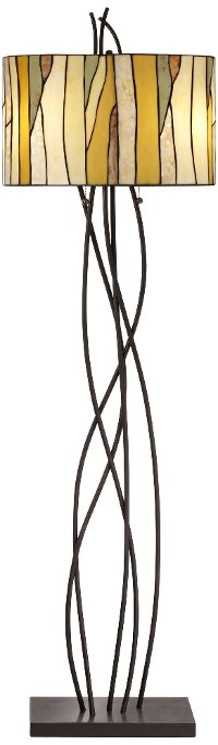 Oak Vine Floor Lamp