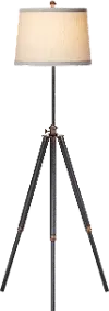 Antique Bronze Tripod Floor