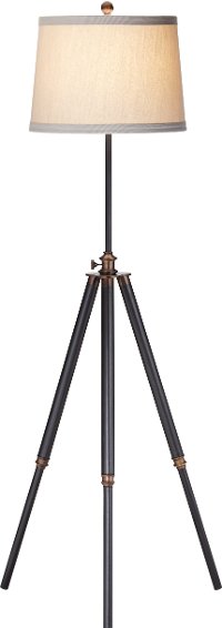 Antique Bronze Tripod Floor
