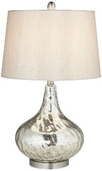 Mecure Glass Table Lamp