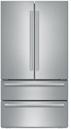 B21CL81SNS Bosch Counter Depth French Door Refrigerator - 20.7 cu. ft., 36 Inch Stainless Steel