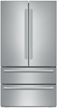 B21CL81SNS Bosch Counter Depth French Door Refrigerator - 20.8 cu. ft., 36 Inch Stainless Steel
