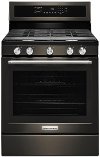 KFGG500EBS KitchenAid Freestanding Gas Range - 5.8 cu. ft. Black Stainless Steel