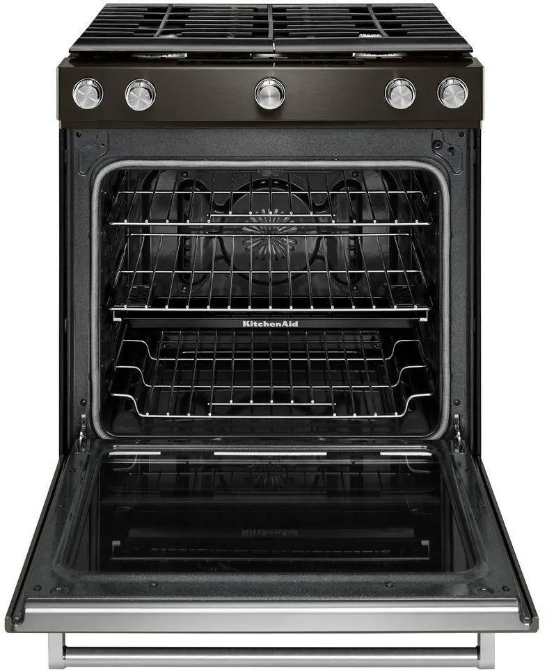 KSGG700EBS KitchenAid Slide In Gas Range - 5.8 cu. ft. Black Stainless Steel-3
