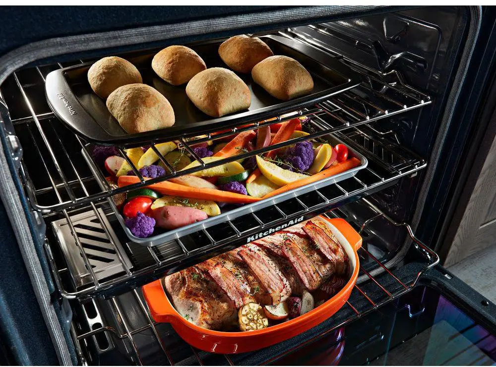 KSGG700EBS KitchenAid Slide In Gas Range - 5.8 cu. ft. Black Stainless Steel-4
