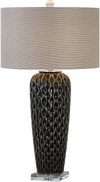 Mocha Bronze Ceramic Table Lamp