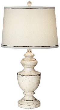 Beige Almond Table Lamp