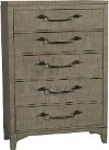 Clearance Rustic Contemporary Gray Chest of Drawers - Bohemian