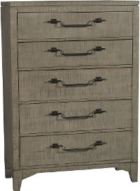 Rustic Contemporary Gray Chest of Drawers - Bohemian