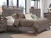 Clearance Old Gray Rustic Contemporary Queen Size Bed - Bohemian