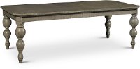 Gray Contemporary Dining Table - Bohemian
